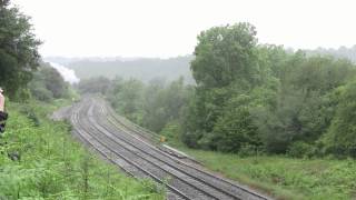 71000 and Cathedrals Express on Sapperton 16 June 2012 [upl. by Aizan]