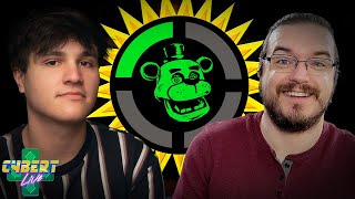 Reacting to Game Theorys FNAF Timeline FuhNaff  Cybert Live [upl. by Attegroeg]