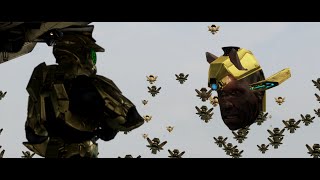 All cinematics  Lord Hood Boys Goldmine Campaign and Multiplayer  Halo 3 [upl. by Llertnek157]