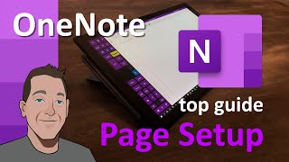 OneNote Page setup  Do these 3 things Top guide [upl. by Goldner673]