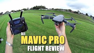 DJI MAVIC PRO Review  Flight Test InDepth  Pros amp Cons [upl. by Schoening]