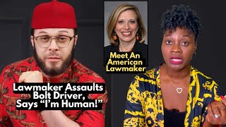 Lawmaker Assaults Bolt Driver Says “I’m Human” Meet An American Lawmaker [upl. by Asia2]