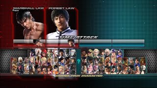 Tekken Tag Tournament 2 All Characters Including DLC PS3 [upl. by Anat]