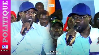 INTEGRALITE DISCOURS DU PR OUSMANE SONKO A GUEDIAWAYE EN WOLOF [upl. by Mcmullan]