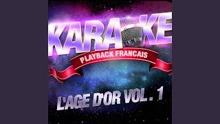 Je Nsuis Pas Bien Portant — Karaoké Playback Instrumental — Rendu Célèbre Par Gaston [upl. by Currey]