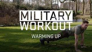 Warming up van het leger  Trainen als een militair  Military Workout 1 [upl. by Hakkeber]