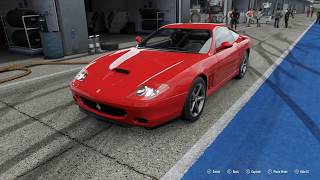 FORZA Motorsport 7  2002 Ferrari 575M Maranello  Car Show Speed Crash Test [upl. by Kerri231]