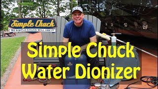 Simple Chuck Water Deionizer with Kanzle Pressure Washer [upl. by Nailimixam]