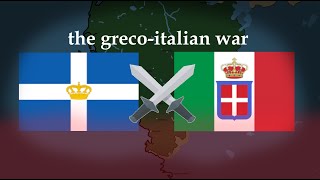 The GrecoItalian war 1940pre german intervention [upl. by Maurita731]