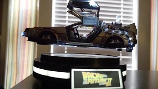 Floating Back to the Future 2 Delorean Unboxing Kids Logic 120 Scale [upl. by Ateval122]