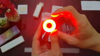 Unboxing Enfitnix Xlite 00 LED Bike Tail Light lampu rem sepeda [upl. by Alemaj]