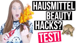 VERRÜCKTE BEAUTY HACKS mit HAUSMITTELN ÜBERRASCHENDER TEST  LaurenCocoXO [upl. by Hannan42]