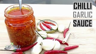 How to make chili garlic sauce for food business [upl. by Jorrie]