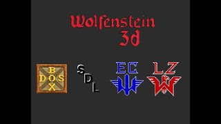 Tutorial How to Download amp Run Wolfenstein 3D Mods DOS SDL ECWolfLZWolf [upl. by Whittaker]