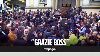 I funerali del boss delle cerimonie la figlia quotPapà era una perlaquot [upl. by Gneh]