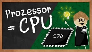 Wie funktioniert ein Prozessor CPU Erklärvideo von BYTEthinks [upl. by Chui426]