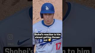 Shohei Ohtani’s Reaction After Telling Austin Barnes to Steal  Almost Gets Thrown Out 😯😅dodgers [upl. by Aelam]