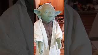 2005 YODA 12quot Talking Robot STAR WARS Figure [upl. by Suzann469]