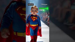 quotLittle Heroes on the Runway Adorable Babies in Superhero Costumes 🦸‍♂️👶✨quot [upl. by Gatias]