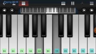 Yaaro ivan piano notes short  udhayam NH4 walkband app [upl. by Bikales198]