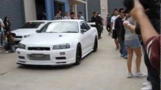 R34 GTR Launch Control RB28 [upl. by Nyrak]