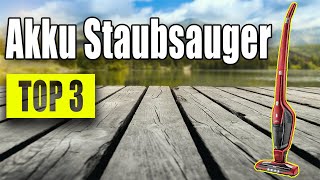 TOP 3 BESTER Akku Staubsauger 2022 Günstiger und Bester kabelloser Staubsauger [upl. by Bindman]