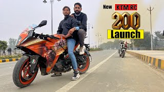 KTM RC 200 2024 New Model With Ram Mandir Ayodhya Edition price mileage review [upl. by Kincaid]