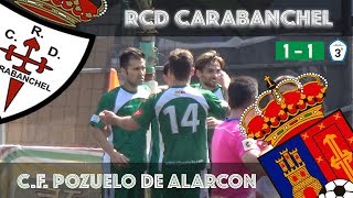 Jornada 2 TEMPORADA 1819 RCD CARABANCHEL  CF POZUELO [upl. by Atsylac]