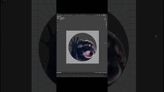 How to make circle on a mesh blender tutorial memes [upl. by Nirat]