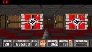 Wolfenstein 3D Spear End Of Destiny  Level 28 Secret [upl. by Frye]