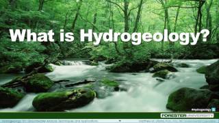 What Is Hydrogeology [upl. by Adao]