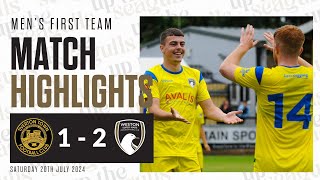 EXTENDED HIGHLIGHTS  Tiverton Town 1  2 WsM AFC  PreSeason Friendly  20724 [upl. by Herahab895]