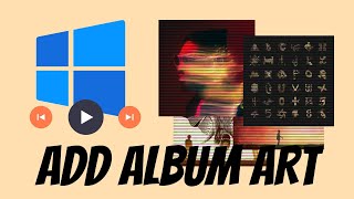 How To Add An Album Art Of A Song Using Windows Media Player  Windows 10 2019 [upl. by Anahs]