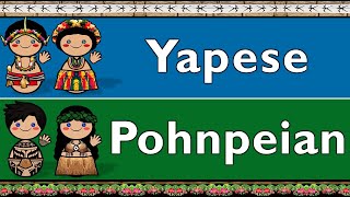 MICRONESIAN YAPESE amp POHNPEIAN [upl. by Sairacaz]