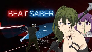 Beat Saber  Yorushika  Haru  Virtual Desktop Quest 2  Kinect Mixed Reality [upl. by Sternberg631]