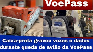 Caixapreta gravou vozes e dados durante queda de avião diz Cenipa [upl. by O'Kelly]