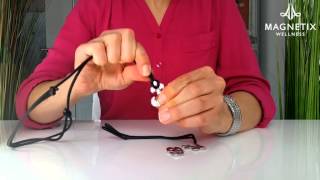 Magnetschmuck Tutorial SchmuckElemente einsetzen [upl. by Avigdor]