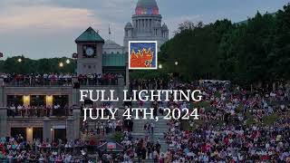 July 4 2024 – Full Lighting [upl. by Ahto973]