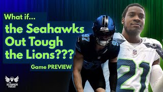 What if the SEAHAWKS Run Over the LIONS  GAME PREVIEW  Sea Hawkers What If [upl. by Aik]