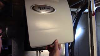 DIY Aprilaire 600 Series Water Panel Humidifier Filter Replacement [upl. by Eniahs165]