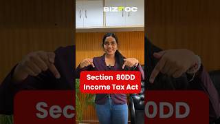 Section 80DD of Income Tax Act 1961  Income Tax Act tax deductions incometax taxtips bizfoc [upl. by Novihs]