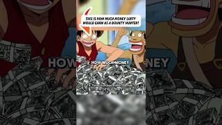 Luffy as a Bounty Hunter onepiece shortvideo [upl. by Annor182]