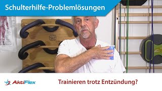 Training trotz Entzündung Mehr Schmerzen durch das Training  Schulterhilfe Problemlösungen [upl. by Vevine671]