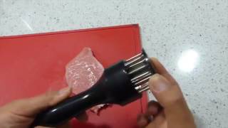 Stainless Steel Professional Meat Needle Tenderizer [upl. by Suravat]