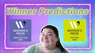 Womens Prize PredictionsFiction and Nonfiction [upl. by Ermanno9]