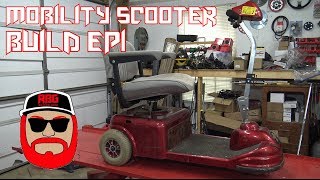 Gas Powered Mobility Scooter Build Ep1  Predator 212 [upl. by Yong]