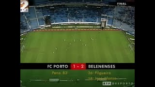 FC Porto 12 Belenenses Época 200102 [upl. by Star]