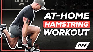 AtHome Hamstrings Workout for Beginners [upl. by Sibelle866]