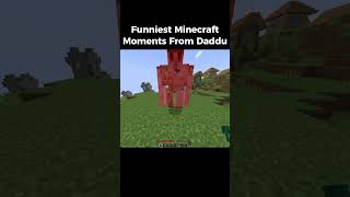 Funniest Minecraft Moments From Daddu indiangamer hindigameplay minecraftfunny funny [upl. by Usanis]