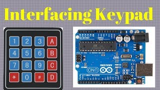 How to interface keypad with arduino [upl. by Ardnuhs]